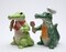 Ceramic Alligator, Crocodile Chef Salt & Pepper Shakers, Gift for Her or Mom, Gift for Him, Gift for Dad, Kitchen Décor, Gift for Chef